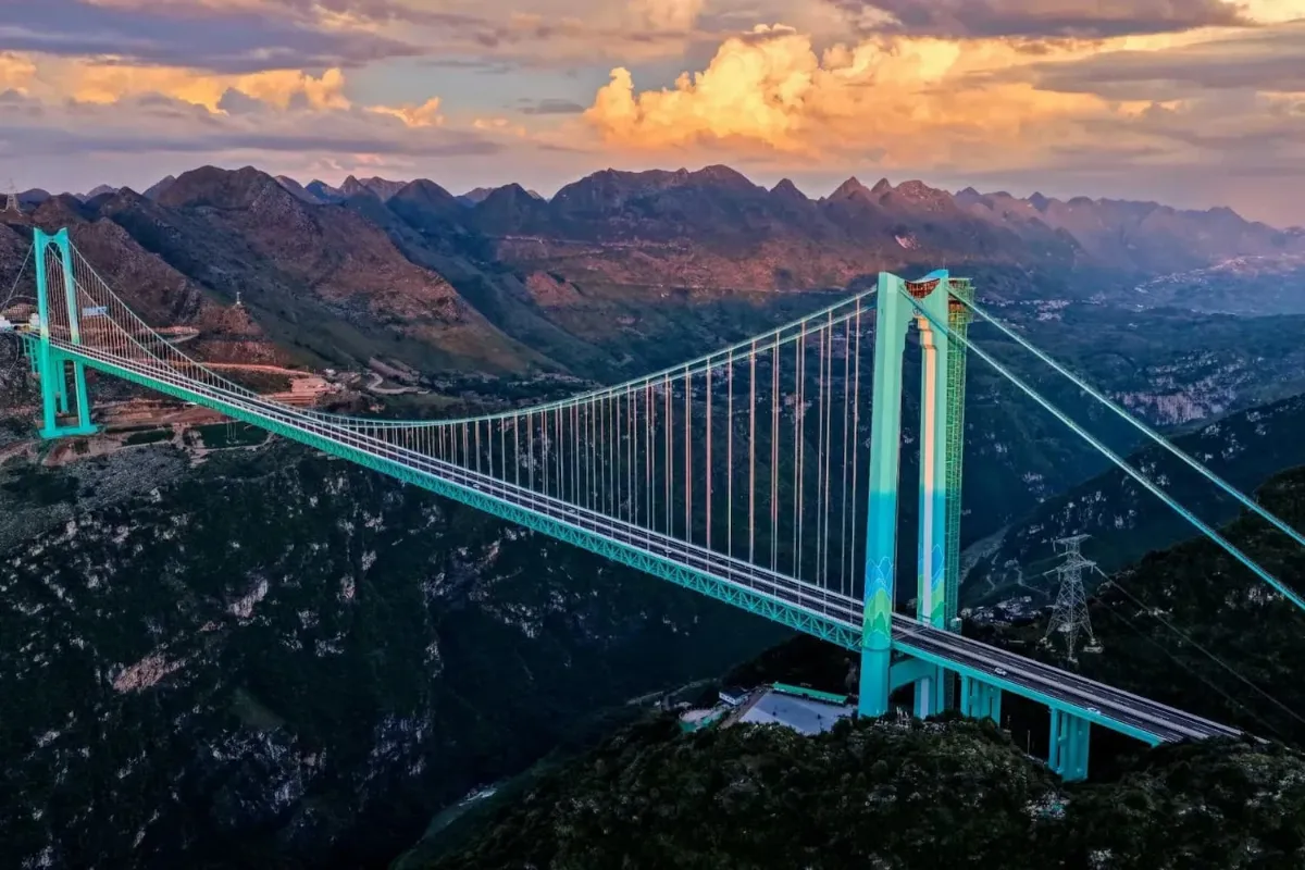 شاهکار مهندسی بلندترین پل دنیا